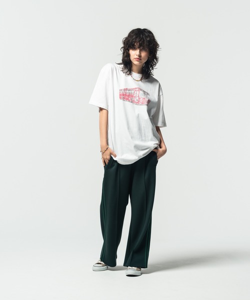glamb（グラム）の「Old School Jersey Pants / オールドスクールジャージパンツ（その他パンツ・メンズ・ブラウン/ワインレッド/ブルー・S/L/M）」の10枚目の写真