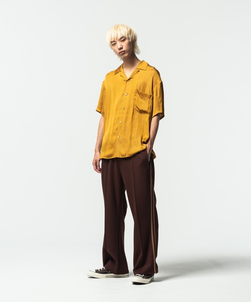 glamb（グラム）の「Old School Jersey Pants / オールドスクールジャージパンツ（その他パンツ・メンズ・ブラウン/ワインレッド/ブルー・S/L/M）」の5枚目の写真