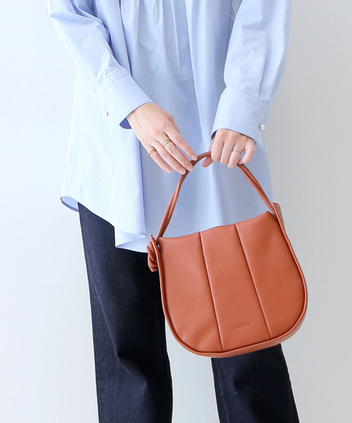 SLOBE IENA(スローブイエナ)の「【ADD CULUMN/アドカラム】3WAYショルダーバッグ◆(ショルダーバッグ・レディース・ピンク/キャメル/ネイビー・FREE)」の11枚目の写真