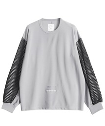 SHAREEF（シャリーフ）の「MESH LAYERED L/S PULLOVER（Tシャツ/カットソー）」