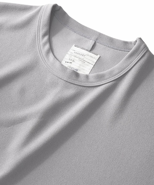 SHAREEF（シャリーフ）の「MESH LAYERED L/S PULLOVER（Tシャツ/カットソー・メンズ・ホワイト/ブラック/グリーン/ブルー系その他・1/2/3）」の9枚目の写真