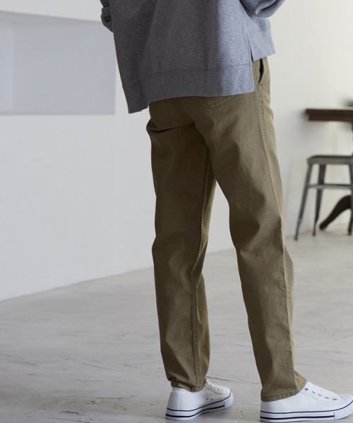 OMNES（オムネス）の「テーパードストレッチイージーパンツ 10分丈（その他パンツ・レディース・ホワイト/ブラック/ベージュ/ネイビー/グレー/オリーブ/ブルーグレー/キャメル/チャコール/カーキ・SMALL/MEDIUM）」の20枚目の写真