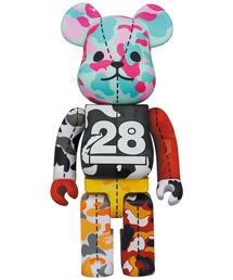 BE@RBRICK BAPE(R) CAMO 28TH ANNIVERSARY MULTI 400％ 3