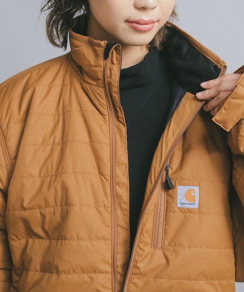 carhartt ダウンジャケット S ブラウン Carhartt Work In Progressのブラウン Danville ダウン