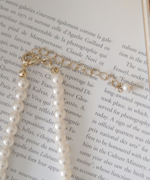 Cupid Heart（キューピッドハート）の「【Cupid Heart】結婚式アクセサリー　ジャスマンネックレス（ネックレス・レディース・シルバー/ゴールド・MEDIUM）」の8枚目の写真