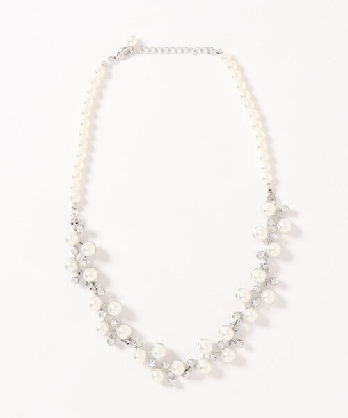 Cupid Heart（キューピッドハート）の「【Cupid Heart】結婚式アクセサリー　ジャスマンネックレス（ネックレス・レディース・シルバー/ゴールド・MEDIUM）」の12枚目の写真