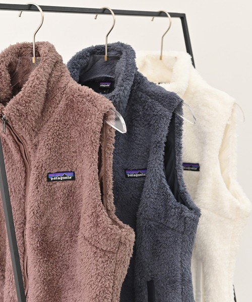 patagonia(パタゴニア)の「Patagonia(パタゴニア) ロス・ガトス フリースベスト(ベスト・レディース・ホワイト/ピンク/ダークブルー・S/M/L/XL/XS)」の9枚目の写真