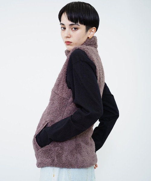 patagonia(パタゴニア)の「Patagonia(パタゴニア) ロス・ガトス フリースベスト(ベスト・レディース・ホワイト/ピンク/ダークブルー・S/M/L/XL/XS)」の21枚目の写真