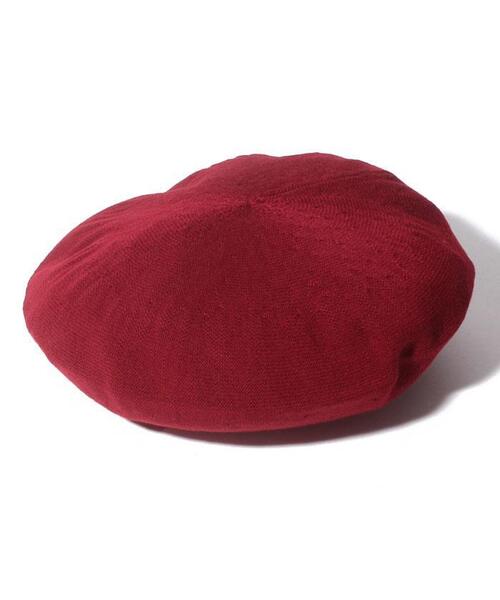 agnes b.(アニエスベー)の「KA70 BERET ウールベレー(ハンチング/ベレー帽・レディース・レッド系その他・UNI)」の1枚目の写真