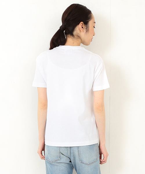 Ray BEAMS（レイビームス）の「Maison Seine / Coco T（Tシャツ/カットソー・レディース・ホワイト・ONE SIZE）」の4枚目の写真