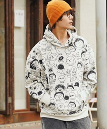 GAP | HOZO 総柄プリントパーカー(パーカー)