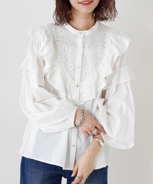 CIAOPANIC TYPY | indiaハイネック前開きブラウス(シャツ/ブラウス)