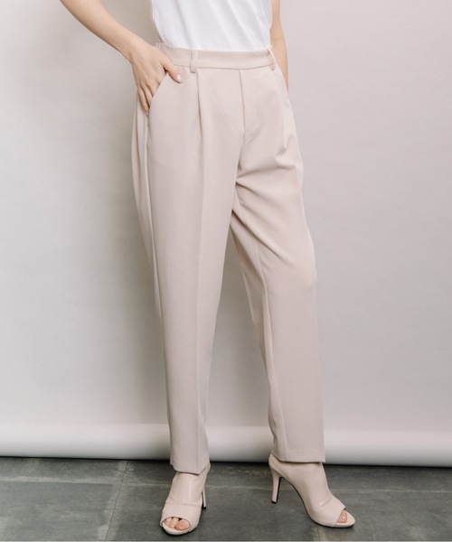 ELVENCE DEUX(エルベンスドゥ)の「ベネテーパードパンツ(その他パンツ・レディース・ブラック/ベージュ/ミント・SMALL/MEDIUM/LARGE/SS)」の1枚目の写真
