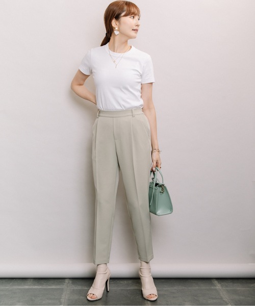 ELVENCE DEUX(エルベンスドゥ)の「ベネテーパードパンツ(その他パンツ・レディース・ブラック/ベージュ/ミント・SMALL/MEDIUM/LARGE/SS)」の21枚目の写真