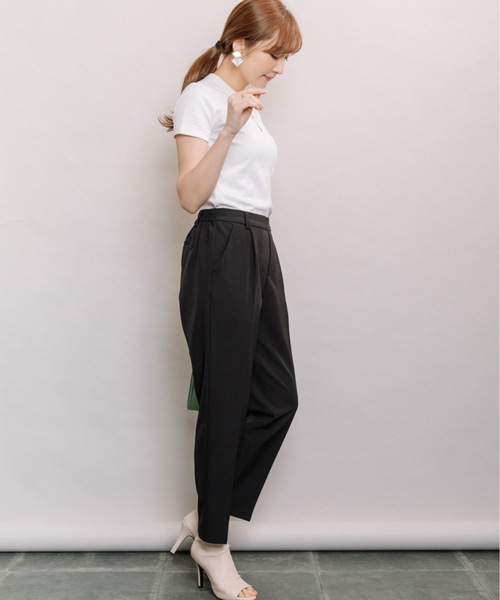 ELVENCE DEUX(エルベンスドゥ)の「ベネテーパードパンツ(その他パンツ・レディース・ブラック/ベージュ/ミント・SMALL/MEDIUM/LARGE/SS)」の20枚目の写真