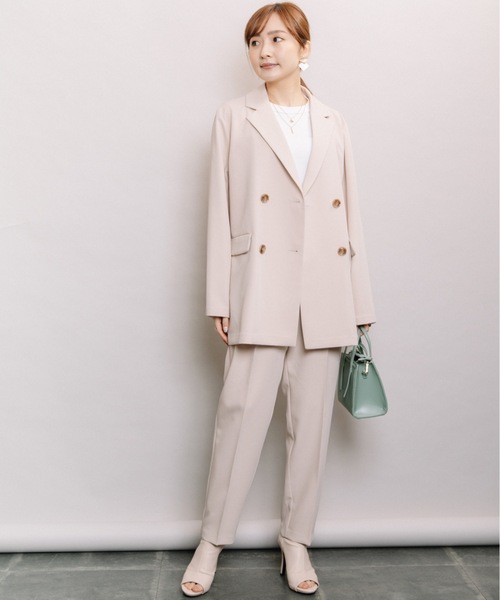 ELVENCE DEUX(エルベンスドゥ)の「ベネテーパードパンツ(その他パンツ・レディース・ブラック/ベージュ/ミント・SMALL/MEDIUM/LARGE/SS)」の12枚目の写真