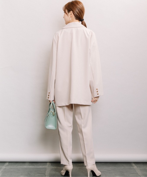 ELVENCE DEUX(エルベンスドゥ)の「ベネテーパードパンツ(その他パンツ・レディース・ブラック/ベージュ/ミント・SMALL/MEDIUM/LARGE/SS)」の5枚目の写真