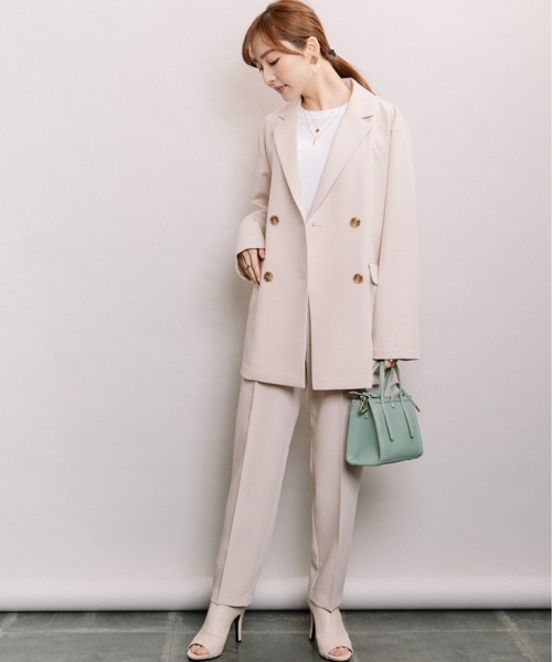 ELVENCE DEUX(エルベンスドゥ)の「ベネテーパードパンツ(その他パンツ・レディース・ブラック/ベージュ/ミント・SMALL/MEDIUM/LARGE/SS)」の4枚目の写真