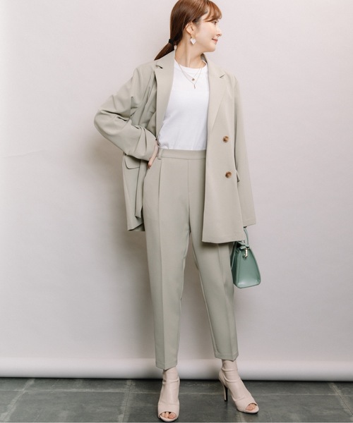 ELVENCE DEUX(エルベンスドゥ)の「ベネテーパードパンツ(その他パンツ・レディース・ブラック/ベージュ/ミント・SMALL/MEDIUM/LARGE/SS)」の14枚目の写真