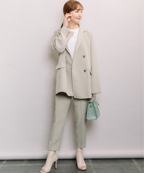 ELVENCE DEUX(エルベンスドゥ)の「ベネテーパードパンツ(その他パンツ・レディース・ブラック/ベージュ/ミント・SMALL/MEDIUM/LARGE/SS)」の16枚目の写真