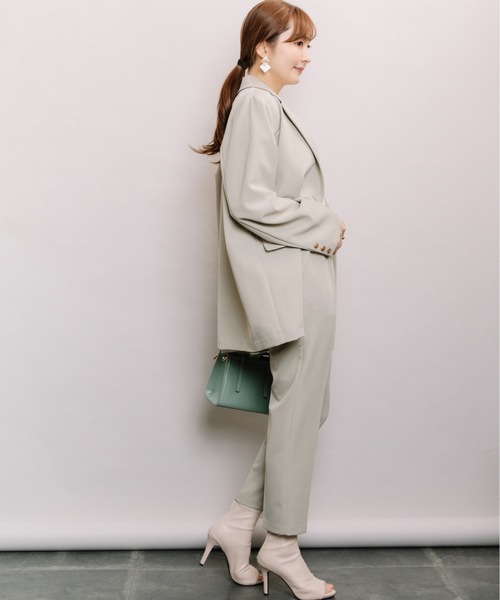 ELVENCE DEUX(エルベンスドゥ)の「ベネテーパードパンツ(その他パンツ・レディース・ブラック/ベージュ/ミント・SMALL/MEDIUM/LARGE/SS)」の11枚目の写真