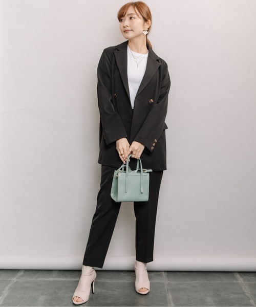 ELVENCE DEUX(エルベンスドゥ)の「ベネテーパードパンツ(その他パンツ・レディース・ブラック/ベージュ/ミント・SMALL/MEDIUM/LARGE/SS)」の10枚目の写真