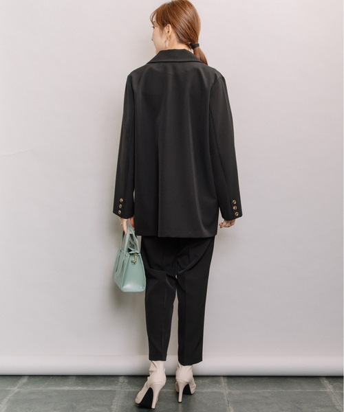 ELVENCE DEUX(エルベンスドゥ)の「ベネテーパードパンツ(その他パンツ・レディース・ブラック/ベージュ/ミント・SMALL/MEDIUM/LARGE/SS)」の6枚目の写真
