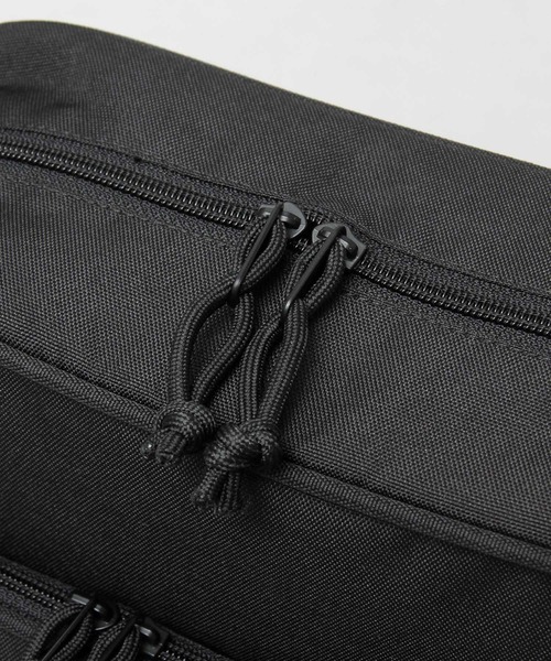 YAKPAK（ヤックパック）の「YAKPAK / ヤックパック / 撥水 600Dポリエステル / 縦型 ボックス ショルダーバッグ / white labela / ホワイトレーベル / BOX SHOULDER（ショルダーバッグ・メンズ・ブラック・FREE）」の18枚目の写真