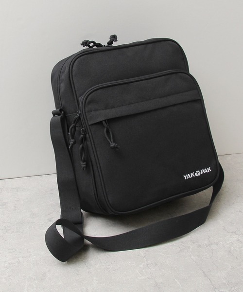 YAKPAK（ヤックパック）の「YAKPAK / ヤックパック / 撥水 600Dポリエステル / 縦型 ボックス ショルダーバッグ / white labela / ホワイトレーベル / BOX SHOULDER（ショルダーバッグ・メンズ・ブラック・FREE）」の21枚目の写真