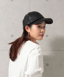 fredy emue | フェイクレザーCAP(キャップ)