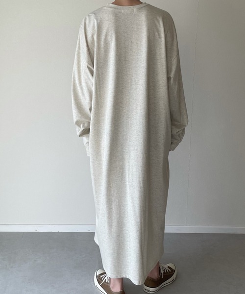 y/m by misato（イムバイミサト）の「2WAYワンピース（ワンピース・レディース・ホワイト/ライトベージュ/チャコールグレー・FREE）」の9枚目の写真