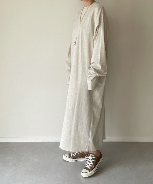 y/m by misato（イムバイミサト）の「2WAYワンピース（ワンピース・レディース・ホワイト/ライトベージュ/チャコールグレー・FREE）」の22枚目の写真