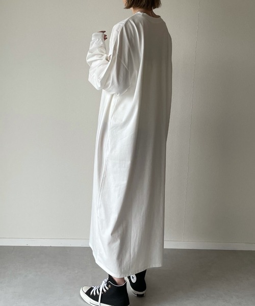y/m by misato（イムバイミサト）の「2WAYワンピース（ワンピース・レディース・ホワイト/ライトベージュ/チャコールグレー・FREE）」の20枚目の写真