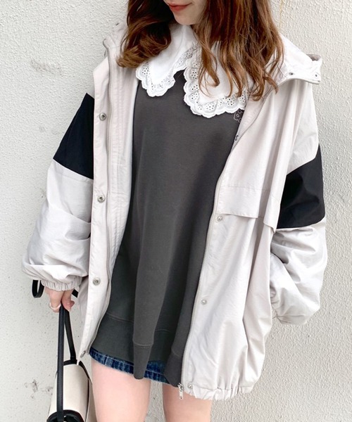 OLIVE des OLIVE（オリーブデオリーブ）の「【WEB限定】MILKプルオーバー（スウェット・レディース・ピンク/ライトグレー/アイボリー/スミクロ・FREE）」の16枚目の写真