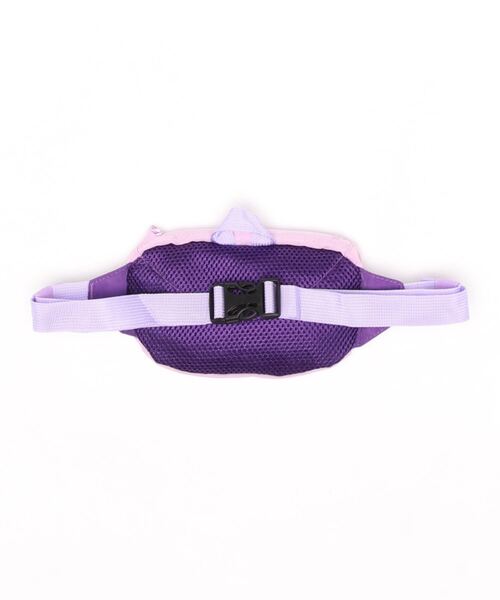 The animals observatory（ジ・アニマルズ・オブザーバトリー）の「The animals observatory / ナイロン ウエストバッグ（ボディバッグ/ウエストポーチ・キッズ・エンジ/パープル/オレンジ・ONE）」の6枚目の写真