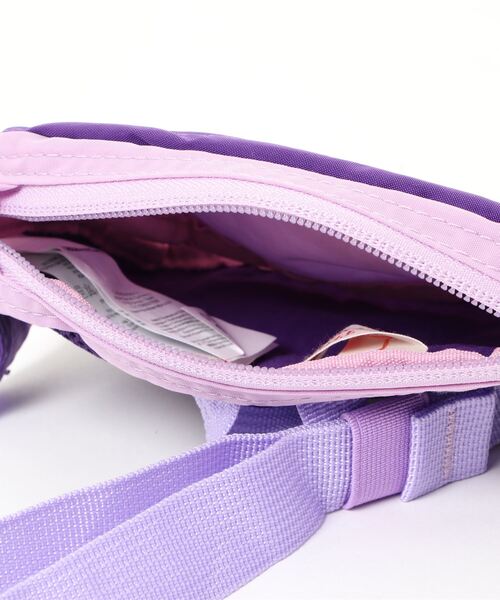 The animals observatory（ジ・アニマルズ・オブザーバトリー）の「The animals observatory / ナイロン ウエストバッグ（ボディバッグ/ウエストポーチ・キッズ・エンジ/パープル/オレンジ・ONE）」の4枚目の写真