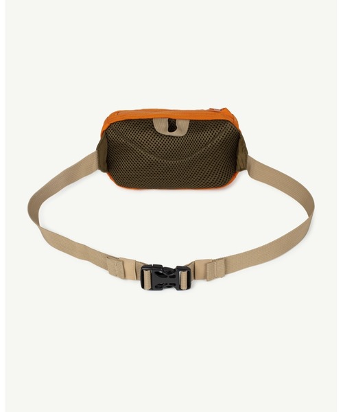 The animals observatory（ジ・アニマルズ・オブザーバトリー）の「The animals observatory / ナイロン ウエストバッグ（ボディバッグ/ウエストポーチ・キッズ・エンジ/パープル/オレンジ・ONE）」の12枚目の写真