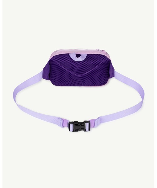 The animals observatory（ジ・アニマルズ・オブザーバトリー）の「The animals observatory / ナイロン ウエストバッグ（ボディバッグ/ウエストポーチ・キッズ・エンジ/パープル/オレンジ・ONE）」の8枚目の写真