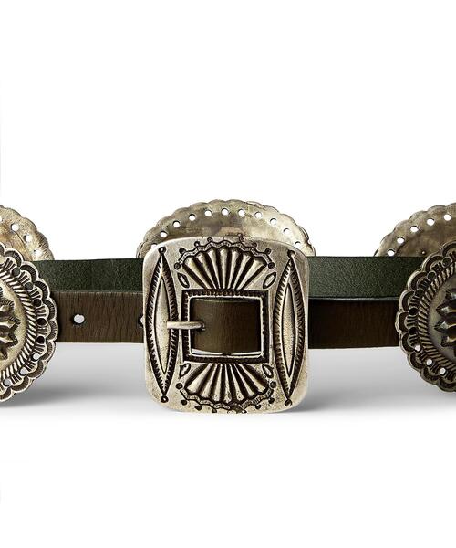 POLO RALPH LAUREN（ポロ ラルフ ローレン）の「エングレーブドコンチョ ベルト（ベルト）」 WEAR