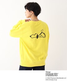 Vintage PEANUTS | ◆【コラボ】VintagePEANUTS　コミックプリントクルーネックスウェット(スウェット)