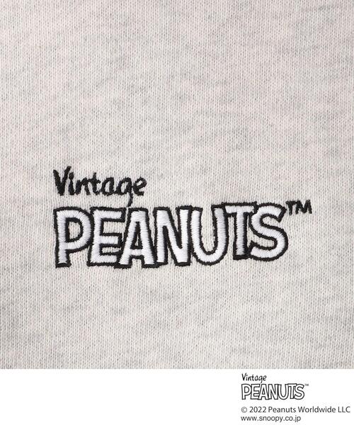 Vintage PEANUTS（ビンテージピーナッツ）の「◆【コラボ】VintagePEANUTS　コミックプリントクルーネックスウェット（スウェット・レディース・グレー/イエロー・99）」の8枚目の写真