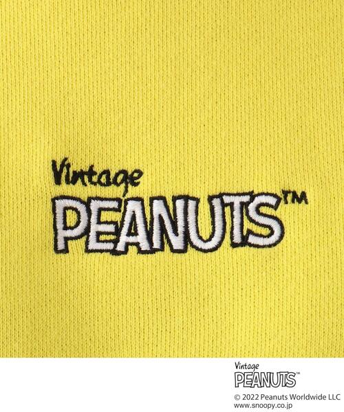 Vintage PEANUTS（ビンテージピーナッツ）の「◆【コラボ】VintagePEANUTS　コミックプリントクルーネックスウェット（スウェット・レディース・グレー/イエロー・99）」の10枚目の写真