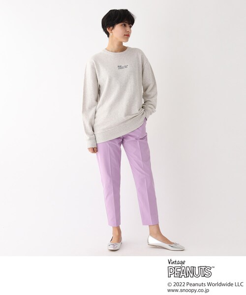 Vintage PEANUTS（ビンテージピーナッツ）の「◆【コラボ】VintagePEANUTS　コミックプリントクルーネックスウェット（スウェット・レディース・グレー/イエロー・99）」の16枚目の写真