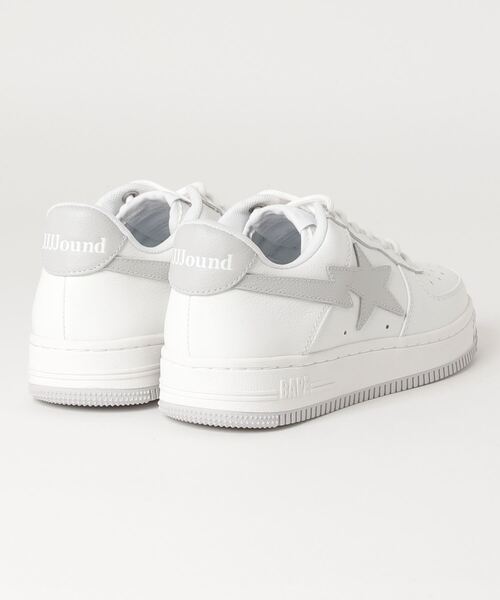 A BATHING APE（アベイシングエイプ）の「BAPE STA BAPE X JJJJOUND L（スニーカー・レディース・ホワイト・60/50）」の9枚目の写真