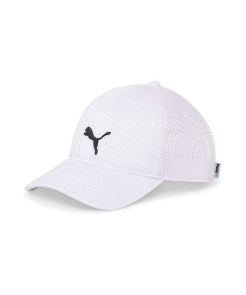 PUMA(プーマ)の「PUMA プーマ ユニセックス TRAINING MESH キャップ(キャップ・メンズ・ブラック/ホワイト/ネイビー・フリー)」の1枚目の写真