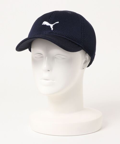 PUMA(プーマ)の「PUMA プーマ ユニセックス TRAINING MESH キャップ(キャップ・メンズ・ブラック/ホワイト/ネイビー・フリー)」の21枚目の写真