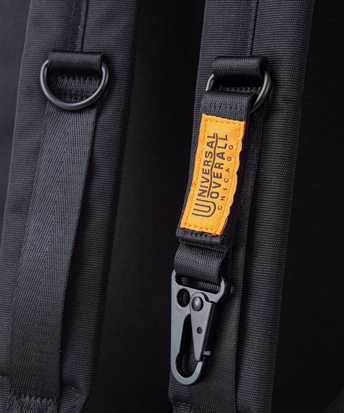 UNIVERSAL OVERALL（ユニバーサルオーバーオール）の「【UNIVERSAL OVERALL／ユニバーサルオーバーオール】11ポケットバックパック　VVUVO-003（バックパック/リュック・メンズ・ブラック/カーキ・FREE）」の9枚目の写真
