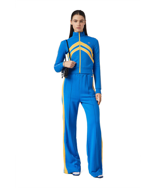 DIESEL（ディーゼル）の「レディース スウェットトラックパンツ サイドライン ワイドフィット（その他パンツ・レディース・ブラック・X-SMALL/XX-SMALL/MEDIUM/SMALL）」の17枚目の写真