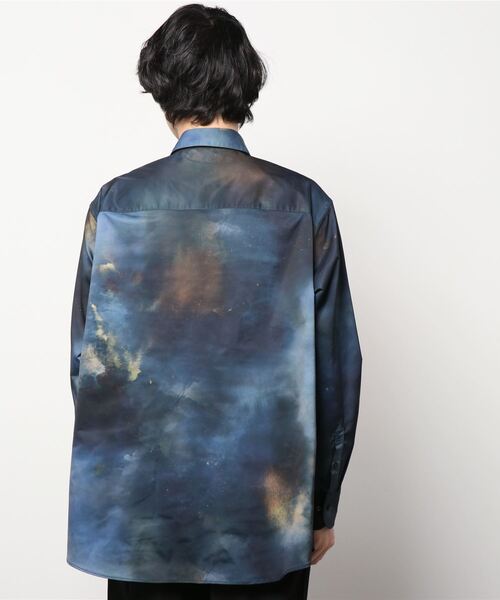 nowartt(ノワート)の「nowartt Rays オーバーサイズシャツ(シャツ/ブラウス・メンズ・ベージュ/ネイビー・S/M/L)」の12枚目の写真