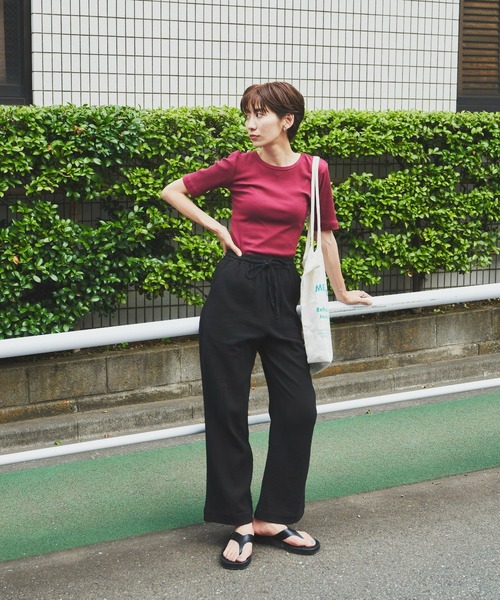 【関税込み】doublet ピンク Mobile Phone ラウンジパンツ doubletのピンク Mobile Phone ラウンジパンツがセール中